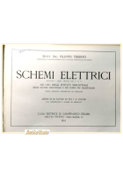 SCHEMI ELETTRICI di Filippo Tiberio 1953 istituti industriali album 98 tavole