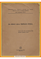 DA SEDAN ALLA TRIPLICE INTESA Lezioni tenute da Tommaso Pedio 1970 Libro bari