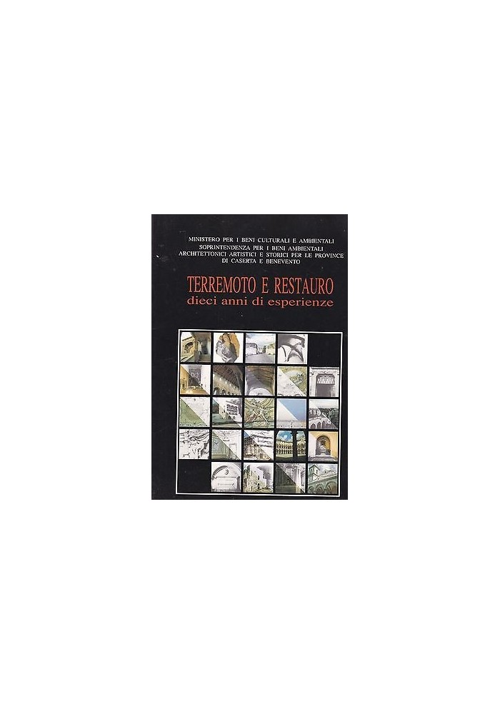 Terremoto e Restauro di Marco Jacobitti 1990 Saccone Caserta e Benevento Libro