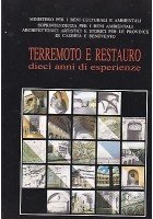 Terremoto e Restauro di Marco Jacobitti 1990 Saccone Caserta e Benevento Libro