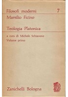 Teologia Platonica di Marsilio Ficino 2 volumi 1965 Zanichelli filosofia libro