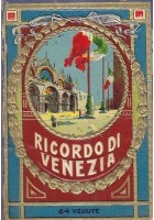 Ricordo Di Venezia 64 vedute in bianco e nero Cartoline Vintage anni '90 d'epoca