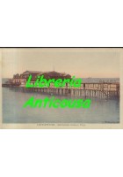 Civitavecchia Stabilimento Balneare Pirgo Cartolina Originale Anni '30? Vintage