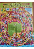 GIOCO DELL'OCA delle Giovani Marmotte Gran Mogol Disney Topolino Vintage il club