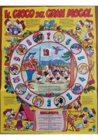 GIOCO DELL'OCA delle Giovani Marmotte Gran Mogol Disney Topolino Vintage il club
