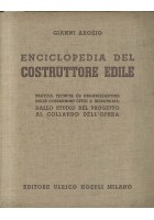 Enciclopedia Del Costruttore Edile di Gianni Arosio 1941 Hoepli Editore Libro
