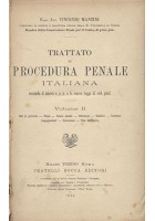 Trattato Di Procedura Penale Italiana volume II di Vincenzo Manzini 1914 Libro