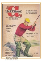 SISTEMA A marzo 1964 rivista vintage fai da te elettronica pesca meteor telefono