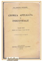 CHIMICA APPLICATA ED INDUSTRIALE volume I di Meneghini