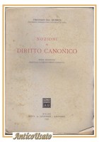 NOZIONI DI DIRITTO CANONICO di Vincenzo Del Giudice 1949