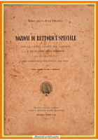 NOZIONI DI RETORICA SPECIALE Tito Trocchi 1914 quinto ginnasio Libro rettorica