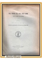 SULLA PRESENZA DELLA PIRITE PRESSO AGNANO di Luigi Dell'Erba 1895 Libro Antico