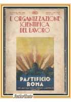 L'ORGANIZZAZIONE SCIENTIFICA DEL LAVORO rivista gennaio 1930 Fascicolo I ENIOS