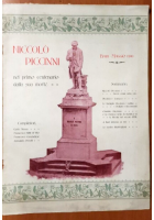 NICCOLO' PICCINNI NEL PRIMO CENTENARIO DELLA SUA MORTE Bari 1900 Giornale antico