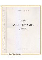 LEZIONI DI ANALISI MATEMATICA Parte II Federico Cafiero 1981 Liguori Libro
