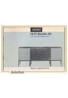 Catalogo istruzioni in tedesco GRUNDIG Hi Fi Studio 50 mit Raumklangboxen 100