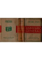 ANNUARIO GENERALE 1938 Consociazione Turistica Italiana Libro TCI touring club