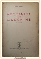 MECCANICA DELLE MACCHINE Volume II di Pericle Ferretti 1947 Pironti Libro Manual