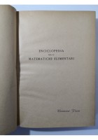 ENCICLOPEDIA DELLE MATEMATICHE ELEMENTARI Volume I parte II 1932 Hoepli Libro
