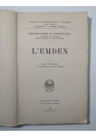 L'EMDEN di Francois Joseph De Hohenzollern 1929 Payot LIbro I W W Guerra Nave
