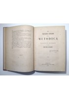 PEDAGOGIA E METODOLOGIA di Antonio Rosmini Serbati 1857 Libro Antico Opere Edite