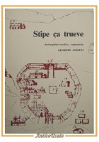 STIPE CA TRUEVE detti popolari raccolti da Giuseppe Angiuli Libro Valenzano
