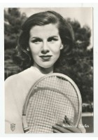 CARTOLINA MADELEINE FISCHER nel film classe di ferro Postcard Vintage Actress