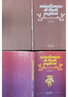 MISCELLANEA DI STUDI PUGLIESI a cura Paolo Malagrinò numero 1 1984 Schena Libro