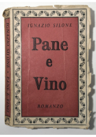 PANE E VINO di Ignazio Silone 1944 Jonathan Cape Libro Romanzo Vintage
