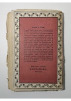 PANE E VINO di Ignazio Silone 1944 Jonathan Cape Libro Romanzo Vintage