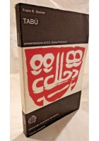 TABÙ di Franz B. Steiner 1980 - Boringhieri Universale Scientifica libro usato
