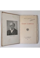 CESARE LOMBROSO di Adolfo Zerboglio 1912 Formiggini Profili Libro Biografia su