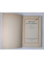 MESTIERE DA VAGABONDO di Vasco Pratolini 1947 Mondadori medusa Libro I edizione