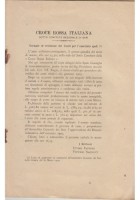 CROCE ROSSA ITALIANA Bari 1904 Resoconto Morale Economico Libro Antico Accolti