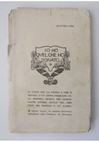 LA BEFFA DI BUCCARI Gabriele D'Annunzio 1923 Treves 3 edizione Libro Quarnaro