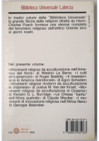 LE RELIGIONI NELL'ETÀ DEL COLONIALISMO E NEOCOLONIALISMO di Puech 1990 Laterza