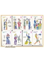 LE CARTE DELLA FORTUNA Mira Lanza 1975 no tarocchi da collezione vintage mazzo
