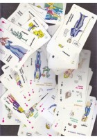 LE CARTE DELLA FORTUNA Mira Lanza 1975 no tarocchi da collezione vintage mazzo