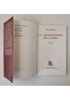 TERTULLIANO LA TESTIMONIANZA DELL'ANIMA di Carlo Tibiletti 1984 Nardini Libro