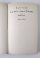 LA PRIMA FETTA DI TORTA di Sandro Mazzola 1977 Rizzoli Libro Calcio Pallone
