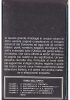 ANTOLOGIA DELLA LETTERATURA ITALIANA 5 volumi Opera Completa Rizzoli 1968 Libro