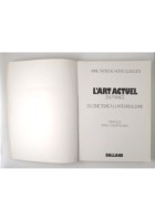 L'ART ACTUEL EN FRANCE di Anne Tronche e Herve Gloaguen 1973 Balland Libro