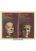 STORIA DEL TEATRO DRAMMATICO 2 volumi di Silvio d'Amico 1970 Garzanti Libro