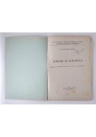 LEZIONI DI STATISTICA di Giovanni Lasorsa 1942 Ferri Libro Universitario