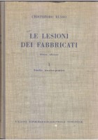 LE LESIONI DEI FABBRICATI di Cristoforo Russo 2 volumi 1956 libri ingegneria
