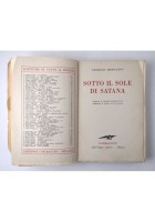 SOTTO IL SOLE DI SATANA Georges Bernanos - Corbaccio I edizione? Libro Romanzo