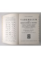 VADEMECUM PER DISEGNATORI E TECNICI di Luigi Baldassini 1978 Hoepli Manuale