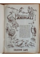 Album ANIMALI Nuova Raccolta Figurine 1954 Collezione Lampo con 396 su 450