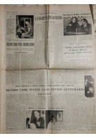 LA FIERA LETTERARIA rivista 4 novembre 1956 Caproni Pratolini Falqui giornale