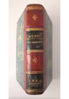 AVVIAMENTO ALL'ARTE DELLO SCRIVERE e LINGUA ITALIANA di Puoti 1839 2 libri antic